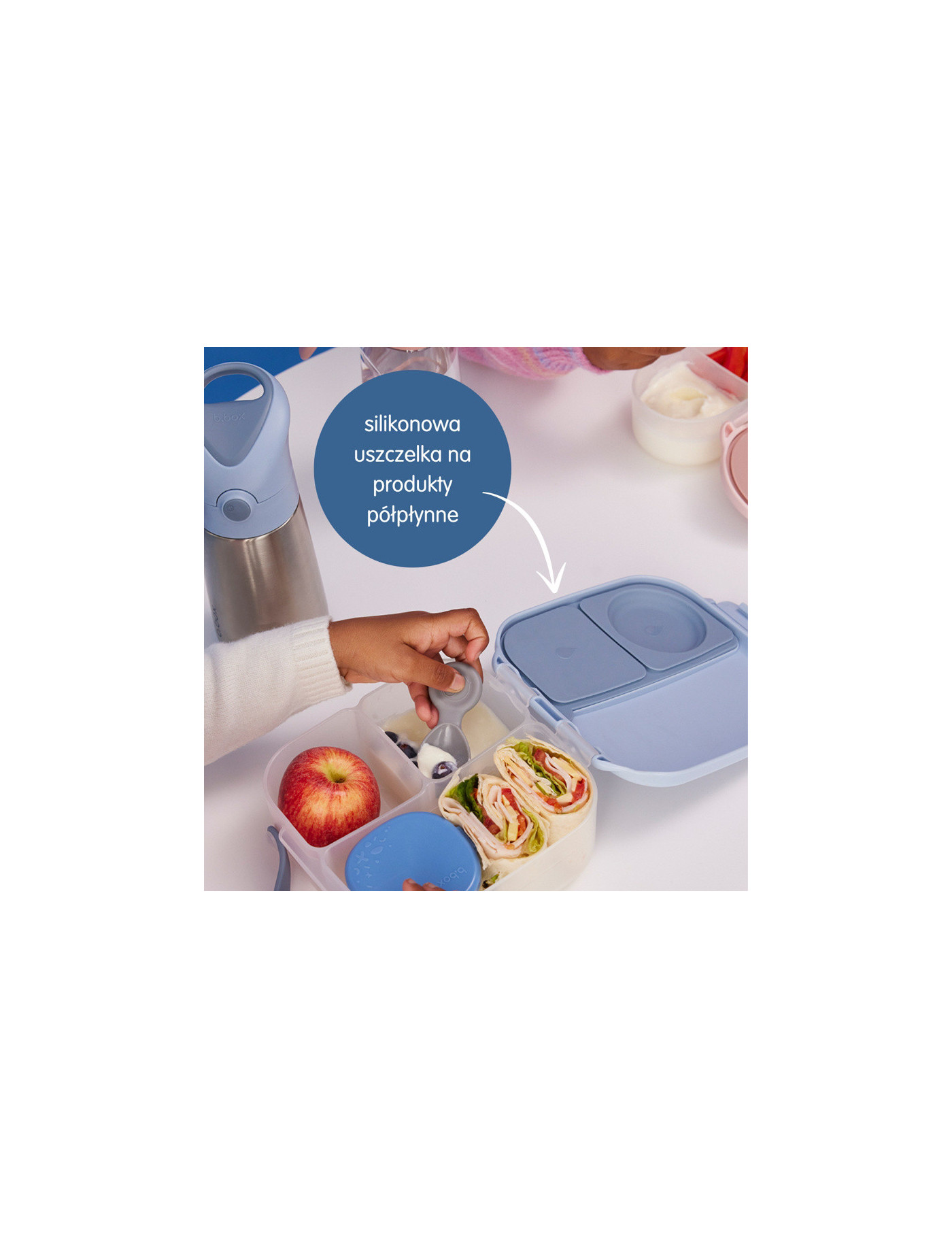 Mini Lunchbox, Blue Blaze, b.box Mini Lunchbox, Blue Blaze, b.box