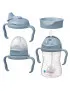 Kubeczek 4w1, błękitny 240ml,  b.box