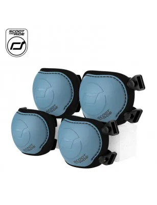 SCOOTANDRIDE Zestaw ochraniaczy dla dzieci Steel (XXS oraz S)