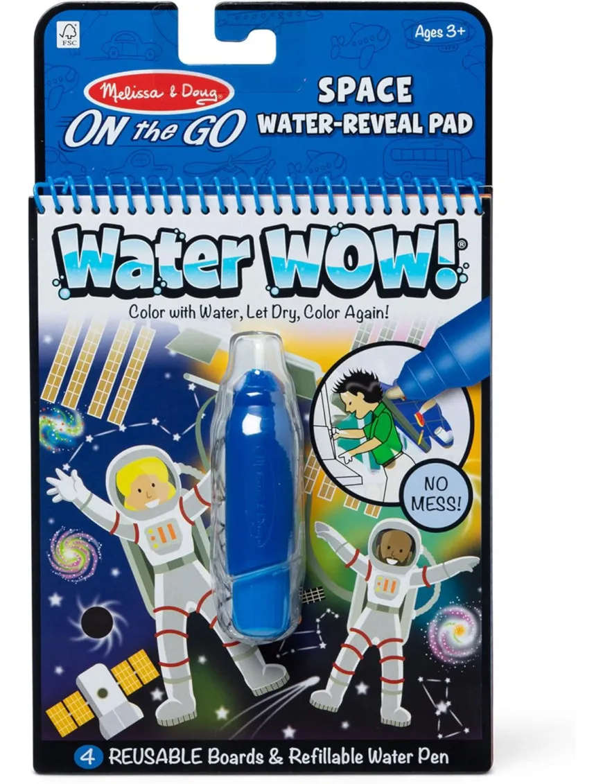 Melissa & Doug, Water WOW! Wodna kolorowanka, kosmos