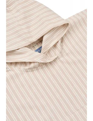 Kaiden Poncho - Stripe sorbet rose Liewood