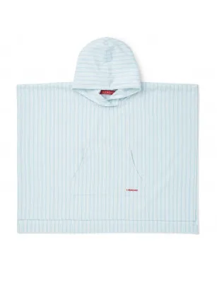 Kaiden Poncho - Stripe pure sky Liewood