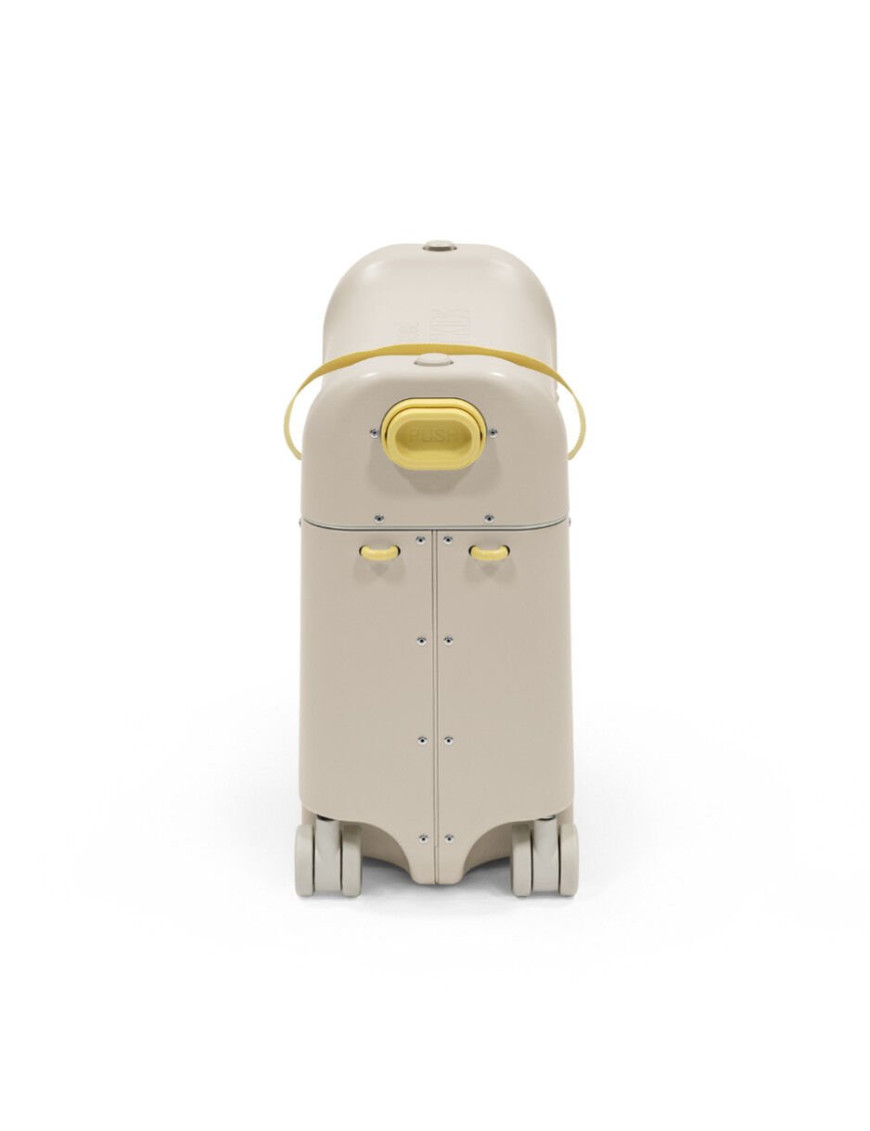 JetKids™ od Stokke® Moonglow White dziecięca walizka na kółkach rozkładana jako łóżeczko