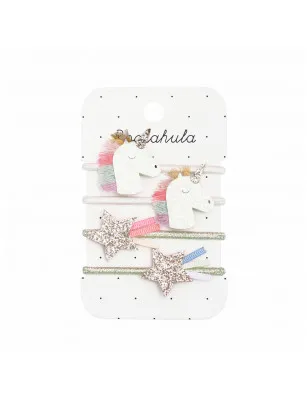 Zestaw gumek Rainbow Unicorn Ponies Rockahula