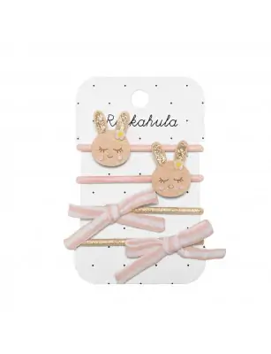 Zestaw gumek STRIPY BUNNY Rockahula