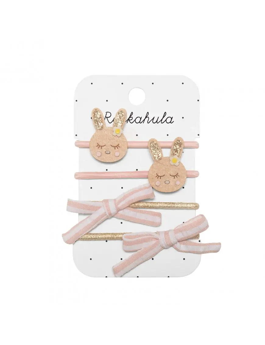 Zestaw gumek STRIPY BUNNY Rockahula