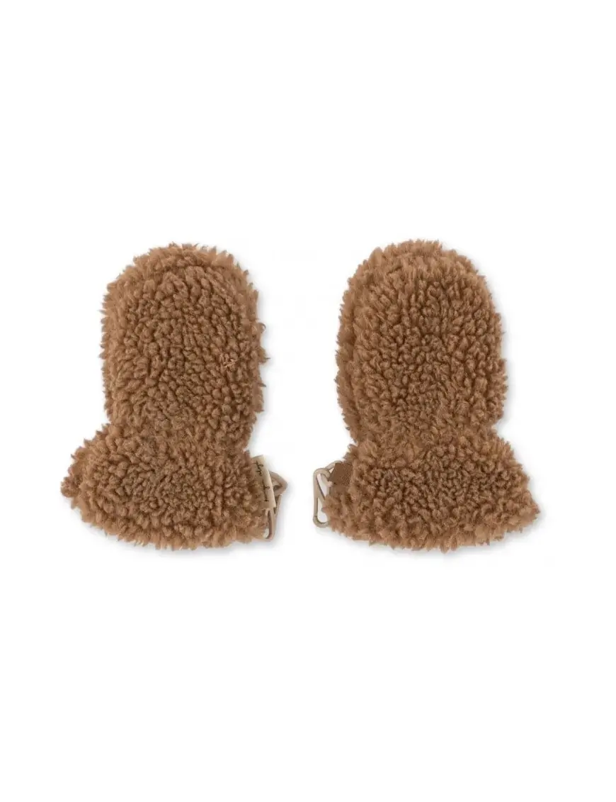 Rękawiczki zimowe Brown Grizz Teddy, Konges Sløjd