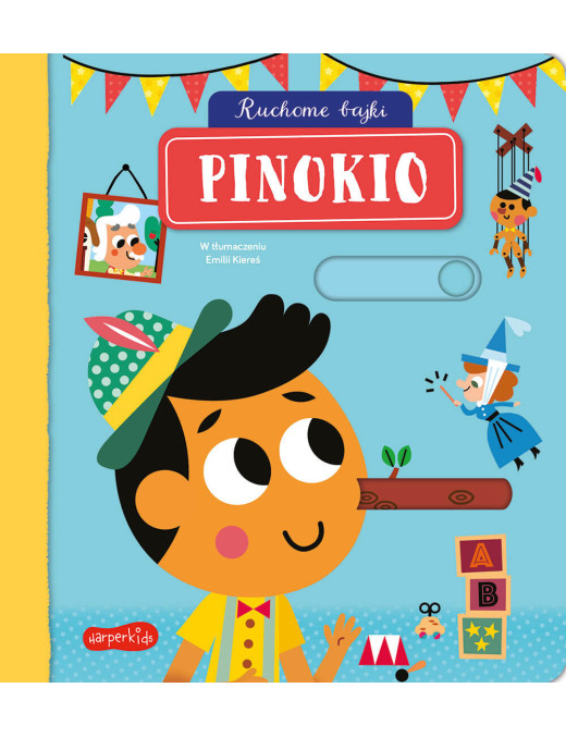 Pinokio. Ruchome bajki Harper Kids