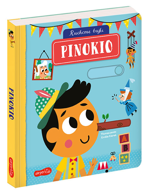 Pinokio. Ruchome bajki Harper Kids