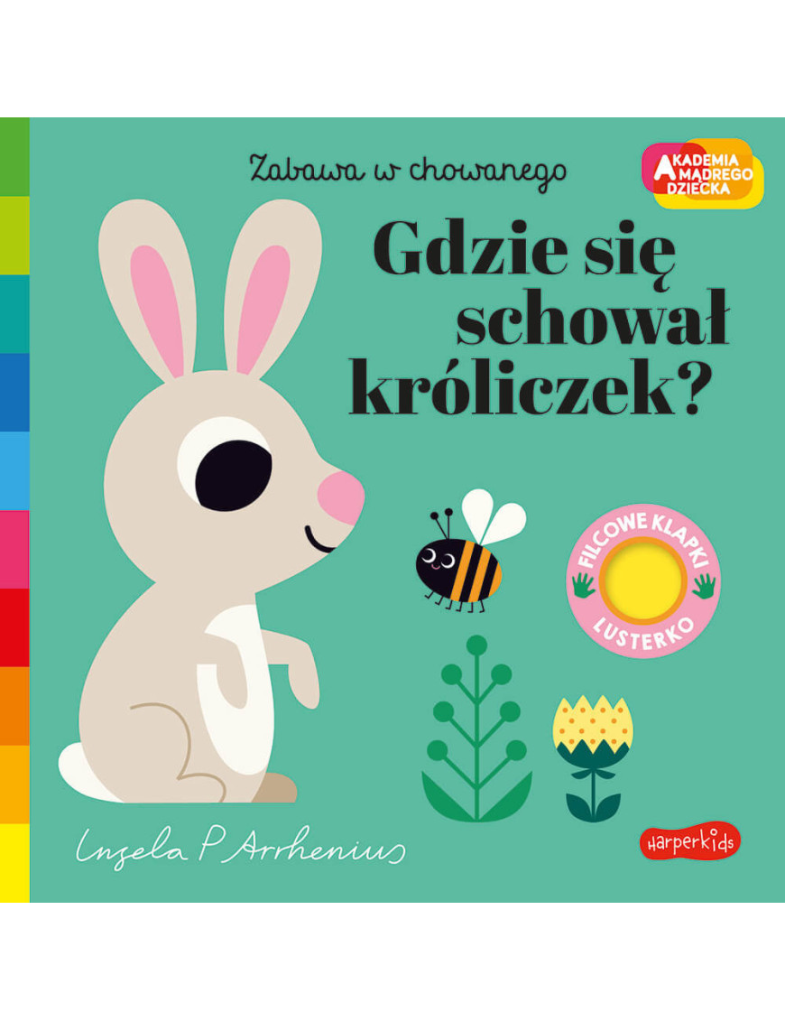 Gdzie się schował króliczek? Akademia Mądrego Dziecka. Zabawa w chowanego Gdzie się schował króliczek? Akademia Mądrego Dziecka. Zabawa w chowanego