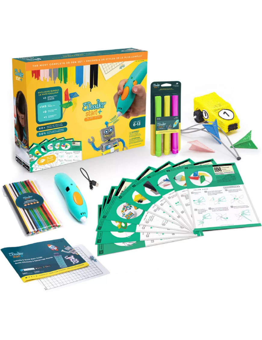 Długopis 3D 3Doodler Start+ z 147 wkładami ECO | Ecobobo