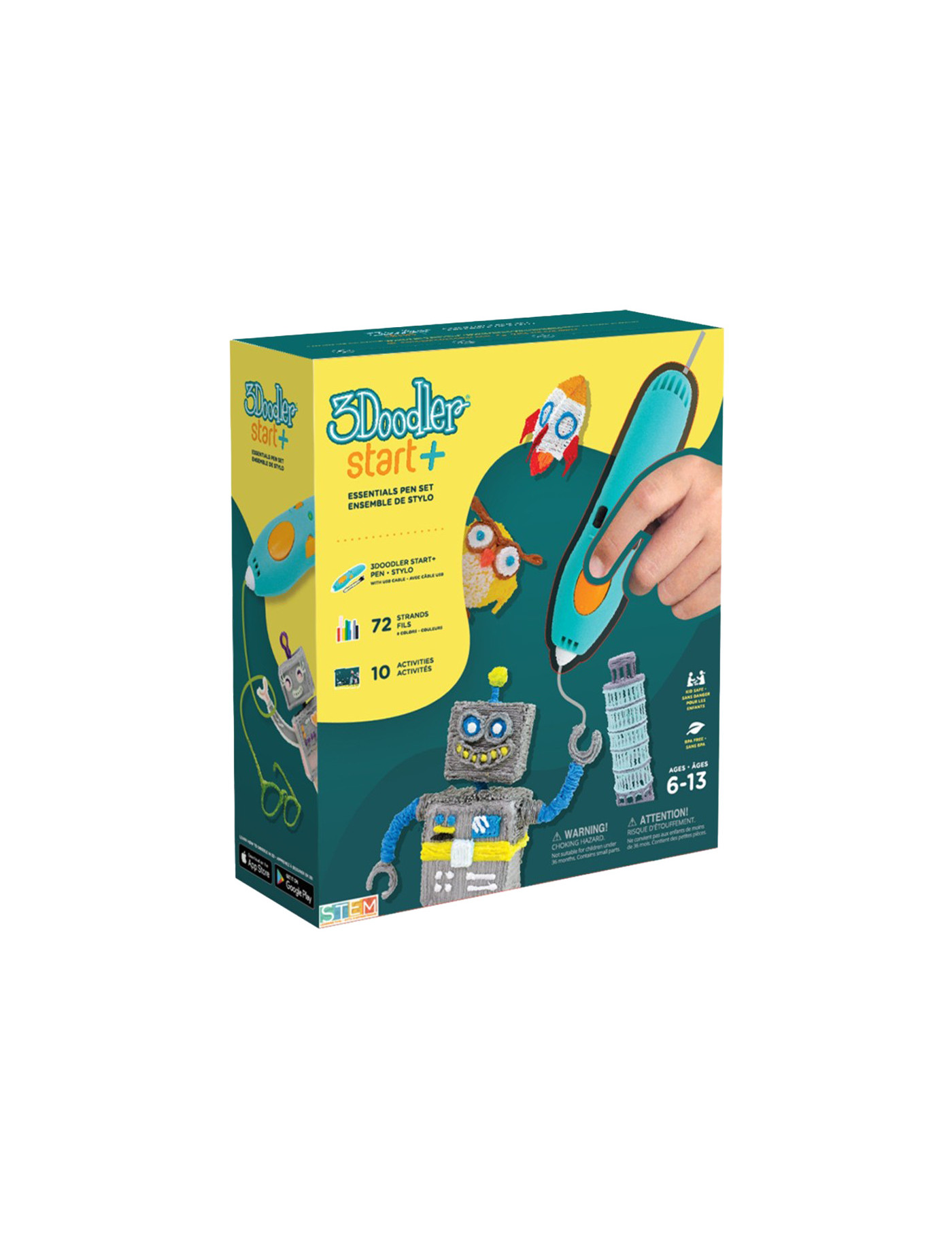 Długopis 3D 3Doodler Start+ z 48 wkładami ECO | Ecobobo Długopis 3D 3Doodler Start+ z 48 wkładami ECO | Ecobobo