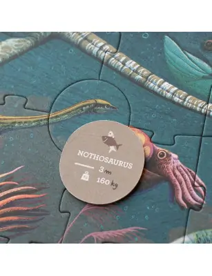 Puzzle + gra obserwacyjna Age of dinosaurs | Londji