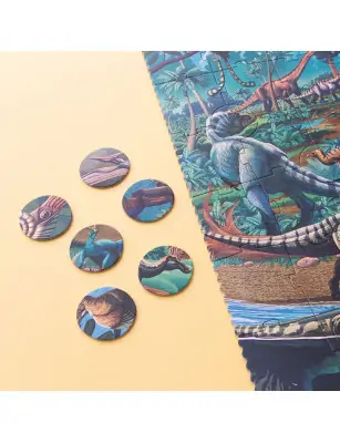 Puzzle + gra obserwacyjna Age of dinosaurs | Londji
