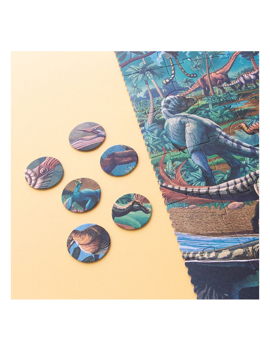 Londji puzzle i gra obserwacyjna, Age of dinosaurs