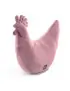 Poduszka Kura Babci Dany Velvet FRENCH LAVENDER La Millou