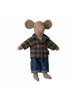 Myszka Maileg - Dad Mouse Light Brown