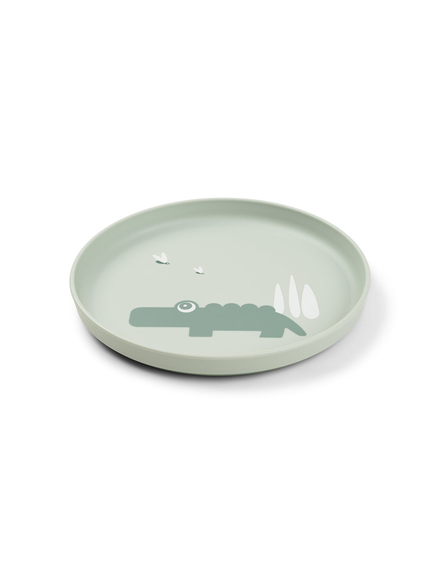 Done by Deer Talerzyk dla Dziecka Foodie Croco Green
