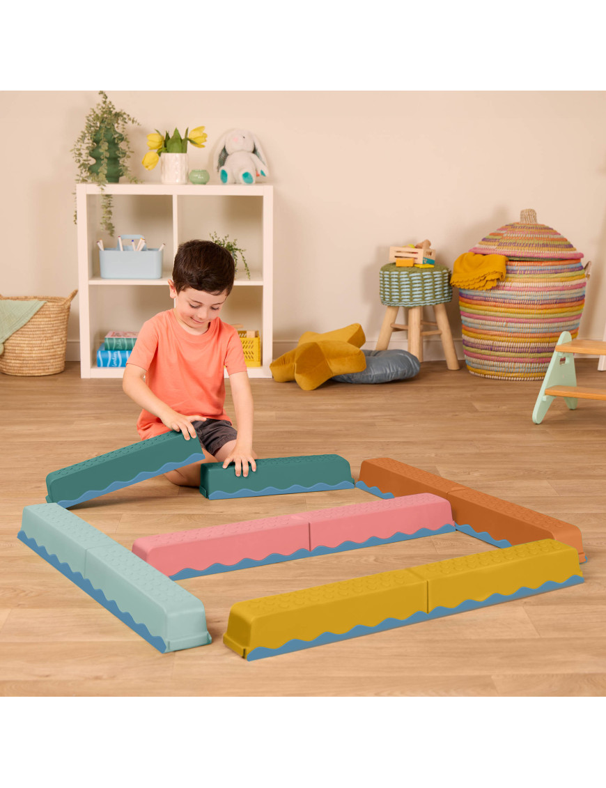 Balance & Hop Beams – BELKI SENSORYCZNE B. Toys
