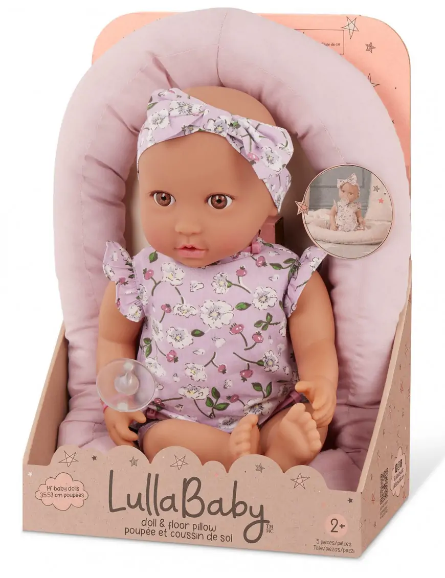 Lalka NIEMOWLĘ, z KOKONEM niemowlęcym LullaBaby
