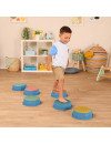 Balance & Hop Stepping Stones – KAMIENIE SENSORYCZNE B. Toys Balance & Hop Stepping Stones – KAMIENIE SENSORYCZNE B. Toys