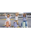 JetKids™ od Stokke® Midnight Grey dziecięca walizka na kółkach rozkładana jako łóżeczko