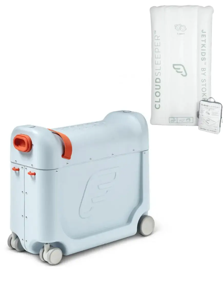 PROMOCJA JetKids™ Blue Sky+ Dmuchane łóżeczko CloudSleeper