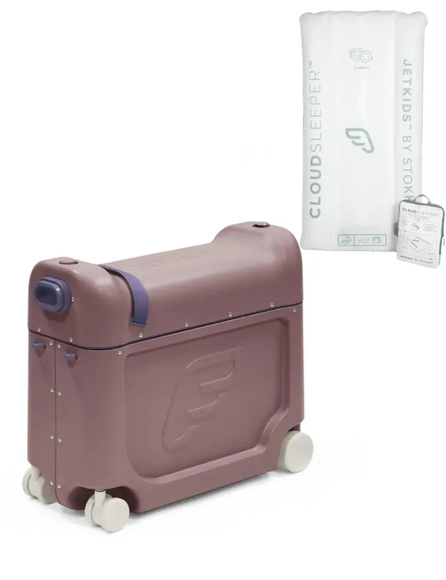 PROMOCJA JetKids™ Hazy Lilac + Dmuchane łóżeczko CloudSleeper
