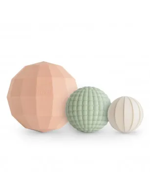 Kule Sensoryczne Nesting Spheres Blush - Mushie