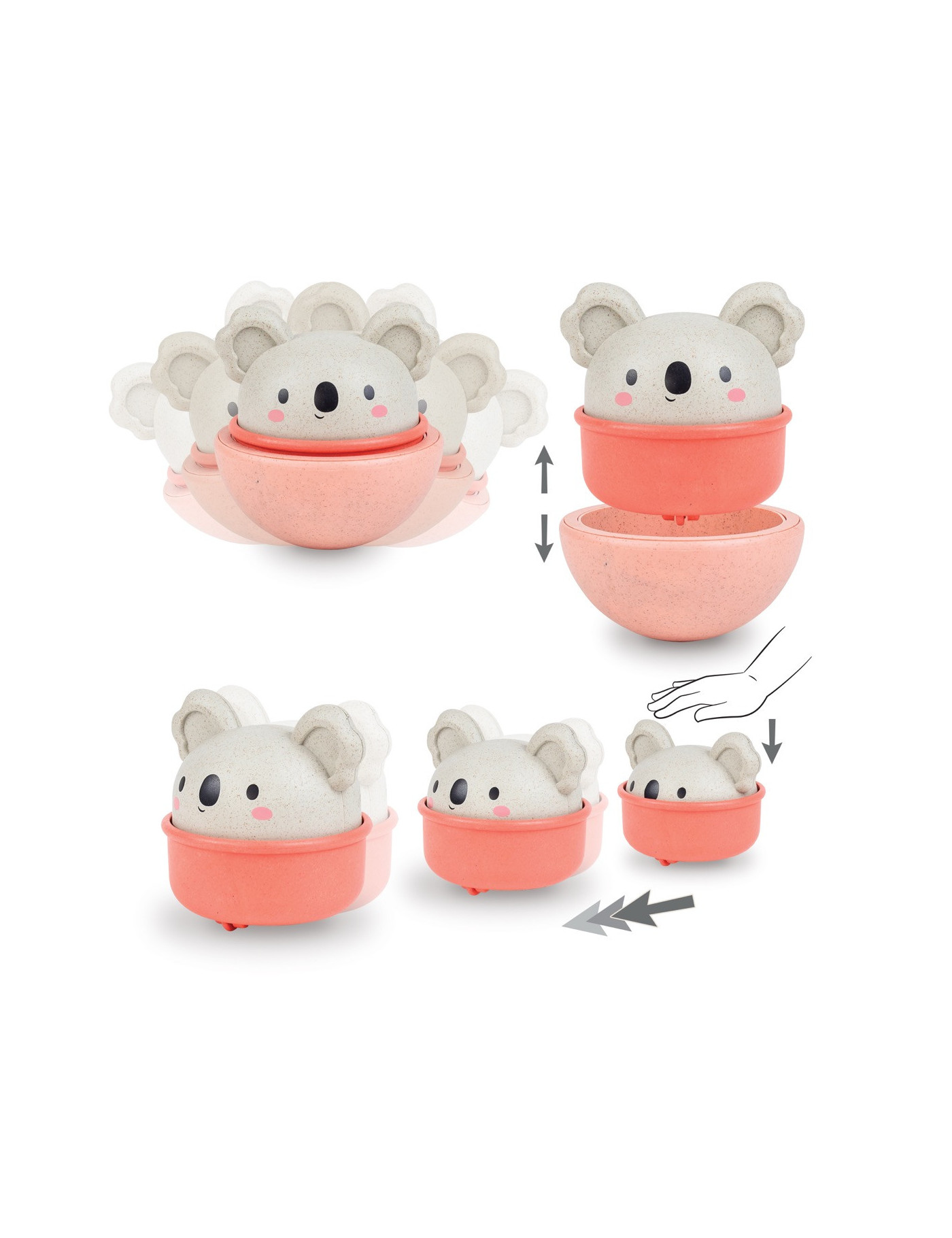 Tiger Tribe Rocking Rollers - Koala Tiger Tribe Rocking Rollers - Koala