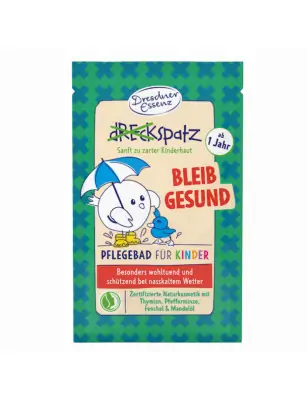 Bądź zdrów - prozdrowotna sól do kąpieli dla najmłodszych 60g - dreckspatz - Dresdner Essenz