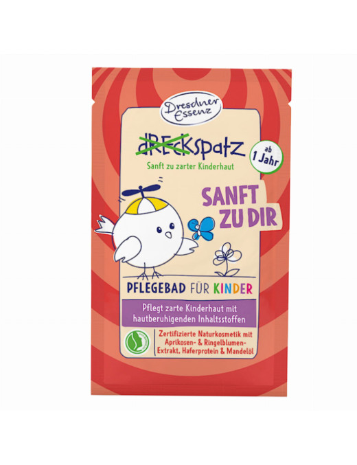 Naturalna sól pielęgnacyjna dla wrażliwych dzieci "Czuła kąpiel" DRESDNER ESSENZ 60G