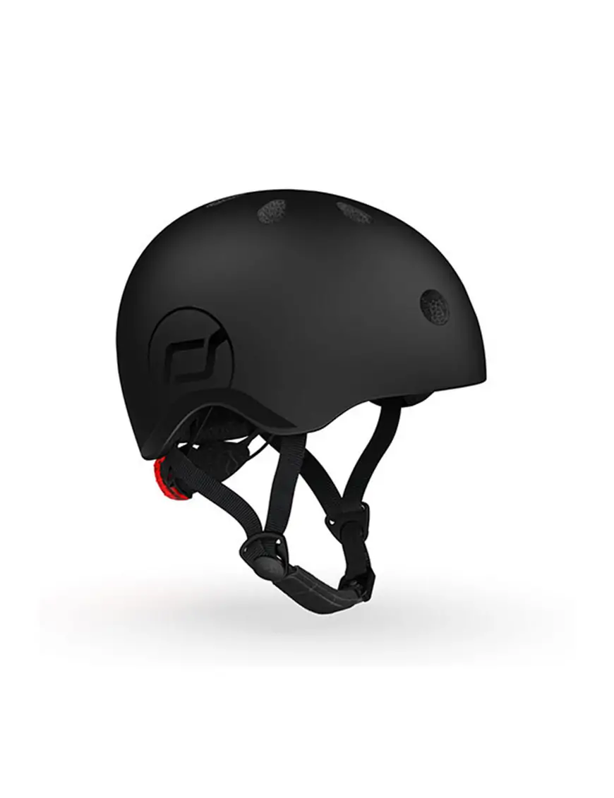 SCOOTANDRIDE Kask S-M dla dzieci 3+ lat Black