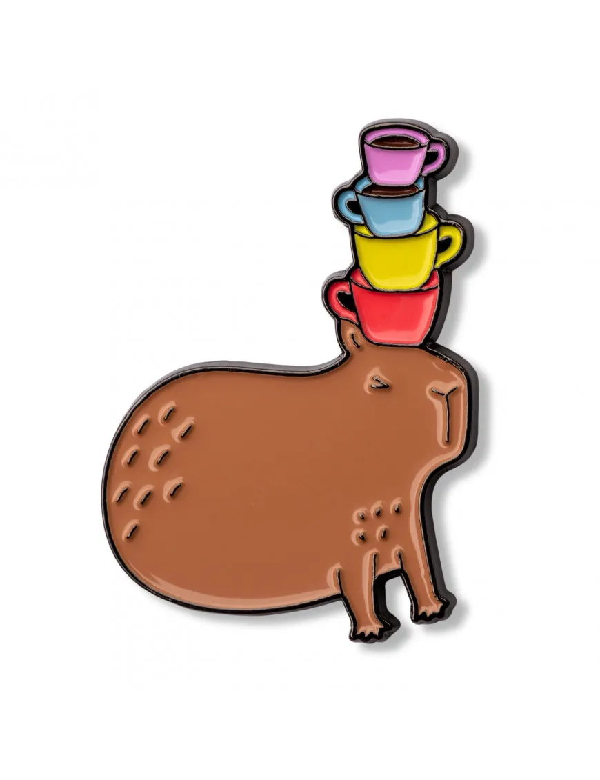 Pin Story - Kapibara kawosz