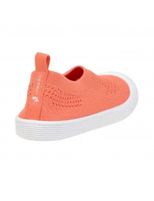 Lassig Ultrawygodne elastyczne trampki dziecięce z antypoślizgową podeszwą Splash & Fun Coral