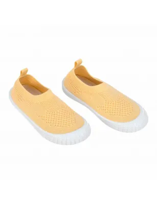 Lassig Ultrawygodne elastyczne trampki dziecięce z antypoślizgową podeszwą Splash & Fun Vanilla