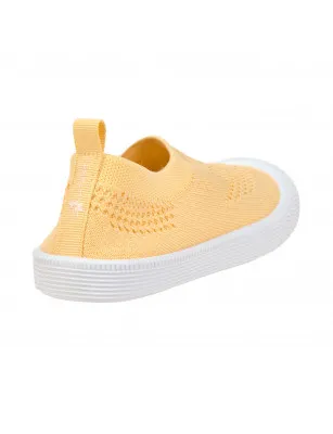 Lassig Ultrawygodne elastyczne trampki dziecięce z antypoślizgową podeszwą Splash & Fun Vanilla