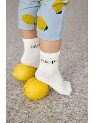 Lassig Zestaw skarpetek Little Gang - Lemon