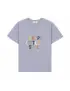 Dziecięcy T-shirt z bawełny organicznej Little Gang – jasny liliowy – LASSIG Little Gang