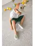 Dziecięcy T-shirt z bawełny organicznej Little Gang – Pear – LASSIG