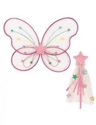 Przebranie wróżki fairy rainbow Konges Sløjd