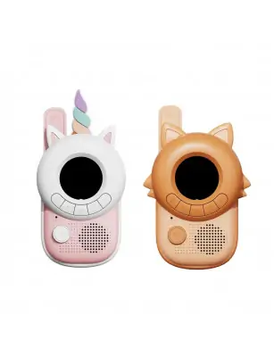 Walkie Talkie dla dzieci unicorn - fox The Zoo Family