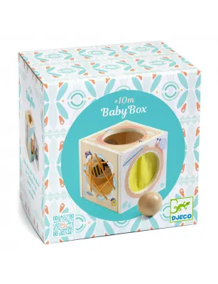 Drewniane pudełko sensoryczne BABYBOX , Djeco
