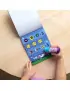 Sticker WOW! stempelki z naklejkami fioletowy jednorożec, Melissa & Doug