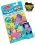 Sticker WOW! stempelki z naklejkami fioletowy jednorożec, Melissa & Doug