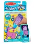 Sticker WOW! stempelki z naklejkami fioletowy jednorożec, Melissa & Doug