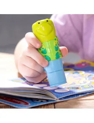 Sticker WOW! stempelki z naklejkami żółw, Melissa & Doug