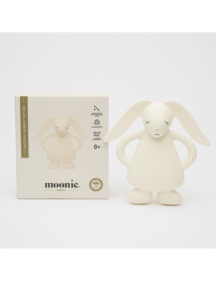 Gryzak z naturalnego kauczuku Cream MOONIE
