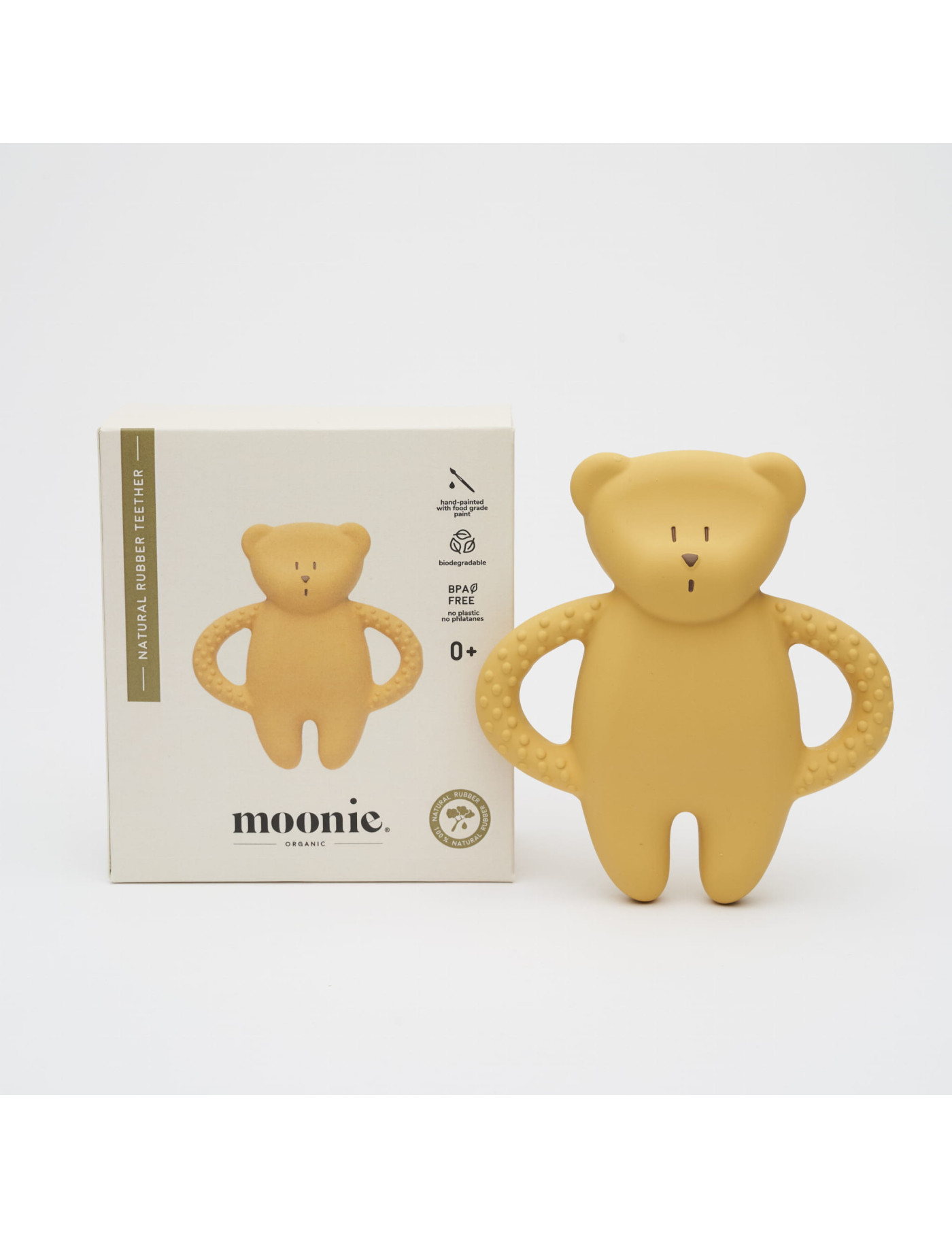 Gryzak z naturalnego kauczuku Honey MOONIE Gryzak z naturalnego kauczuku Honey MOONIE
