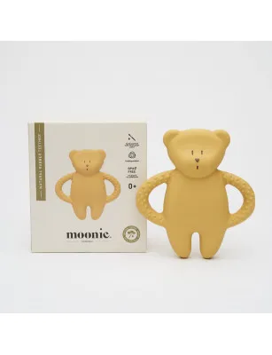 Gryzak miś z naturalnego kauczuku Honey MOONIE